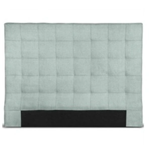 LOUNGITUDE Tête de lit capitonnée en tissu MEGAN - 142 x 7 x 120 cm - Usinestreet