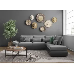 LOUNGITUDE Canapé d'angle réversible convertible SEVARA 4 places - PU ... pas cher