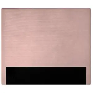 LOUNGITUDE Tête de lit NUMA en velours côtelé - Rose - Largeur 160 cm pas cher