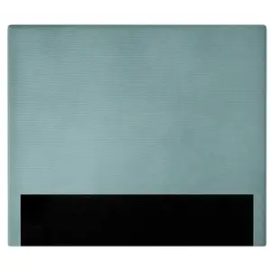 LOUNGITUDE Tête de lit NUMA en velours côtelé - Bleu clair - Largeur 160 cm pas cher