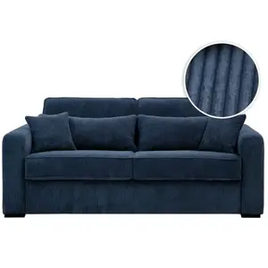 LOUNGITUDE Canapé convertible express 3 places ESIO couchage quotidien... pas cher