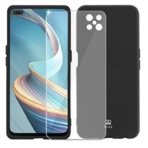 Coque IBROZ Oppo Reno 4Z Coque noir + Verre trempé