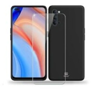 Coque IBROZ Oppo Reno 4 Coque noir + Verre trempé