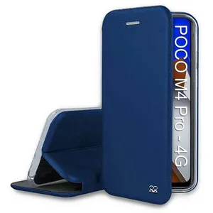 Etui IBROZ Xiaomi Poco M4 Pro 4G Cuir BleuVendu parboulanger