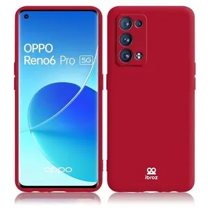 Coque IBROZ Oppo Reno 6 Pro Silicone rougeVendu parboulanger