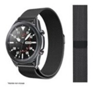 Ibroz bracelet samsung/huawei 22mm en maille noir pas cher