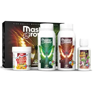 2x 100ml + 2x 500ml - Engrais Starter Pack - Master Grower - HydropassionVendu parcdiscount