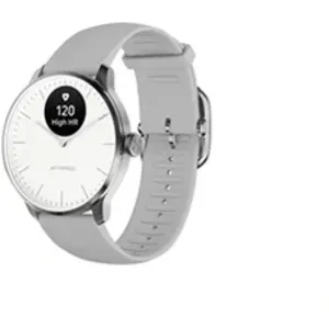 Withings Montre Connectée Suivi Santé Étanche 50m Autonomie 30j ScanWatch Light pas cher
