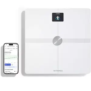 Withings Body Smart Carré Blanc Pèse-personne électronique pas cher