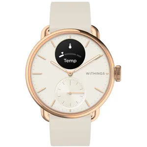 Comparateur de prix : Montre santé WITHINGS Connecté Scanwatch 2 Rose Gold Sand 38mm TU