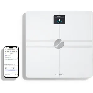 Withings Body Comp Carré Blanc Pèse-personne électronique pas cher