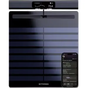 Withings - Pèse Personne Connecté  Bodyscan 2 - Noir pas cher