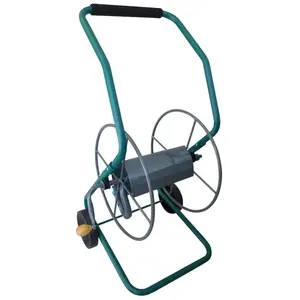 Chariot Dévidoir Métal sur roues Profi-Plus. 120m pas cher