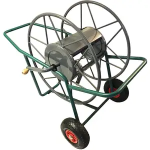 Chariot Dévidoir Métal sur roues Profi-Plus. 250m pas cher