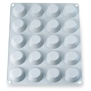 Grande Flexi'Plaque silicone 20 mini-tartelettes Mathon pas cher