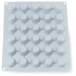Grande Flexi'Plaque silicone 30 mini-muffins Mathon pas cher