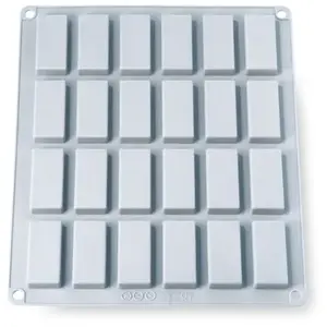 Grande Flexi'Plaque silicone 24 mini-financiers Mathon pas cher