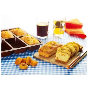 Flexi' plaque silicone 6 petits cakes MathonVendu parmathon