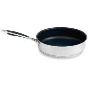 Sauteuse antiadhérente inox Excell'Inox 24 cm Mathon pas cher