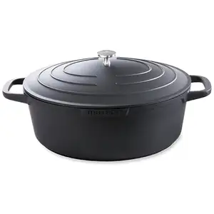 Mathon Cocotte légère ovale en fonte d'aluminium 32 cm 6,5 L coloris n...Vendu parmathon