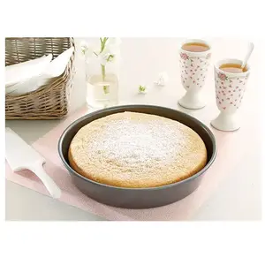 Moule à manqué rond acier revêtement antiadhérent 23 cm Mathon pas cher