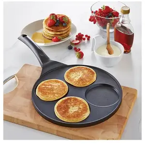 Poêle 4 blinis ou pancakes à induction 26,5 cm Mathon