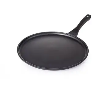 Crêpière traditionnelle avec revêtement anti-adhésif 28 cm Mathon pas cher