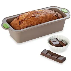 Rigiflex Moule à cake silicone structure acier 24 cm Mathon pas cher