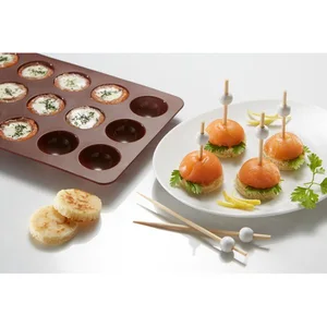 Flexi'plaque silicone 15 mini demi-sphères 3 cm Mathon pas cher