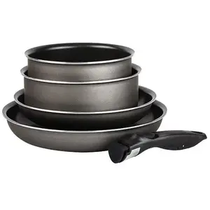 Mathon Set 2 poêles et 2 casseroles anti-adhésives Délice et manche am... pas cher