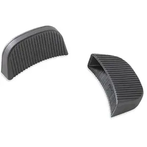 Set 2 maniques en silicone noir Mathon pas cher