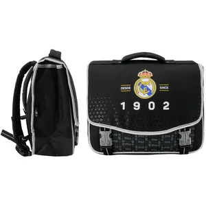 Cartable REAL MADRID 41cm 2 compartiments noirVendu parcdiscount