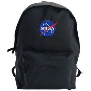 Sac a dos La Plume Doree Sac à dos NASA noir brodé pas cher
