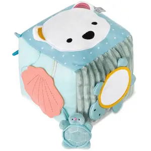 Comparateur de prix : Little Big Friends Cube d'activités en tissu Océan