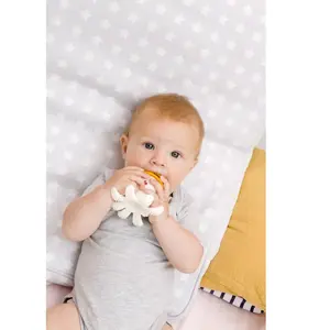 Bonnie la pieuvre de dentition JAUNE BabyToLove pas cher