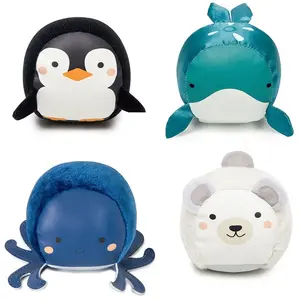 Little Big Friends Lot de 4 balles doudous Océan Doodballs