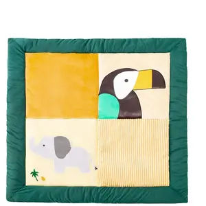 Comparateur de prix : Tapis de parc réversible ORANGE Little big friends