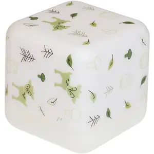 Comparateur de prix : Cloud B Veilleuse Nomade Cube B Blanc, Vert