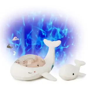 Comparateur de prix : Veilleuse Cloud B Tranquil Whale Family Blanc