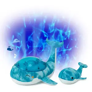 Comparateur de prix : Veilleuse Cloud B Tranquil Whale Family Bleu