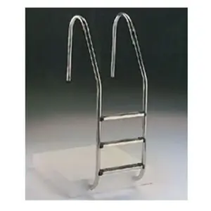 Comparateur de prix : Piscineo - Echelle 5 marches en acier inoxydable pour piscine enterrée
