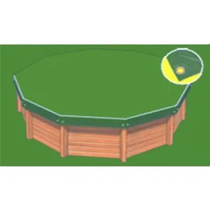 Piscineo - Bâche hiver Eco verte compatible piscine modèle Lokka pas cher