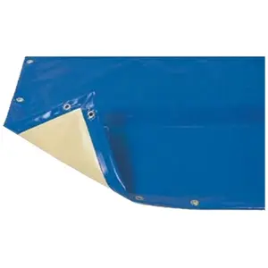 PISCINEO Bâche hiver Luxe bleue compatible piscine Tropic Octo+ 540 pas cher