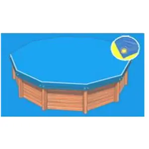 PISCINEO Bâche hiver Eco bleue compatible piscine modèle Isis 415 pas cher