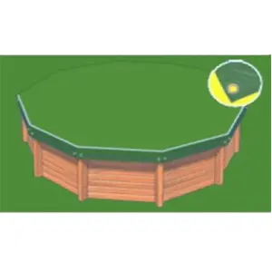Piscineo - Bâche Hiver Eco Verte Compatible Piscine Kari pas cher