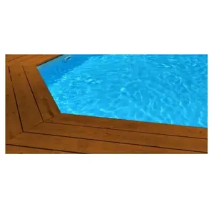 PISCINEO Liner 75/100 compatible Piscine Sunbay mangue 385 x 119 bleu fonc pas cher