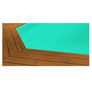 PISCINEO Liner 75/100 compatible Piscine modèle ANANAS 428 x 117 turquoise pas cher