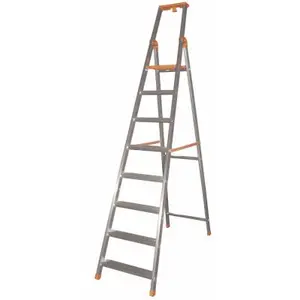 Safetool Escabeau professionnel - 8 marches pas cher