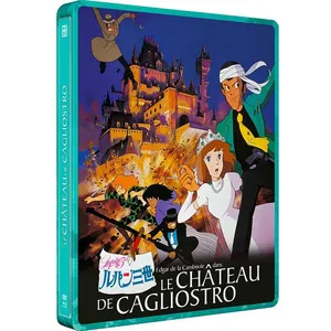 Crunchyroll Le Château De Cagliostro - Blu-Ray + Dvd - Édition Boîtier Steelbook pas cher