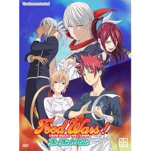 Crunchyroll Food Wars! Saison 3 DVD